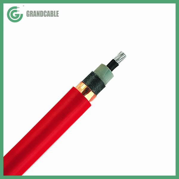 China 
                                 Al/XLPE/CTS/PVC 19/33kV 36kV de núcleo único cable de alimentación IEC 60502-2 de aluminio                              fabricante y proveedor