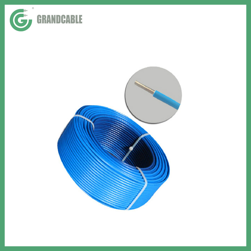 China 
                Conductor de aluminio cable eléctrico aislado de PVC de núcleo único con 1C 6 mm2 BS6746 0,6/1kV
              fabricante y proveedor
