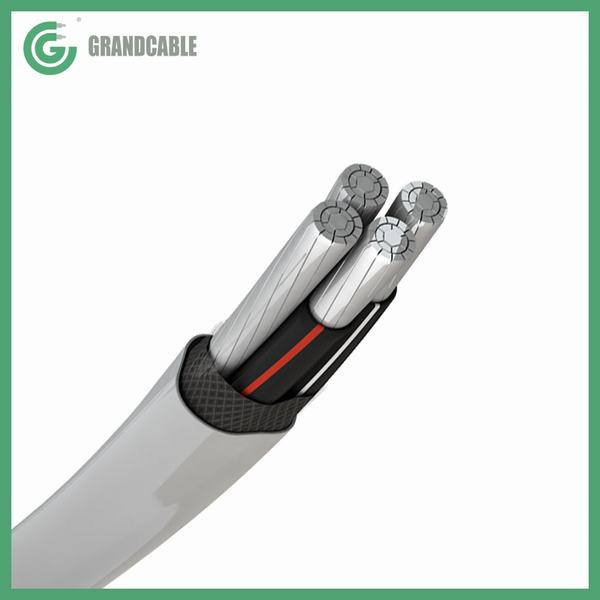 Aluminum Service Entrance Cable Type SE Style SER 600V XHHW-2 Insulated PVC Sheathed