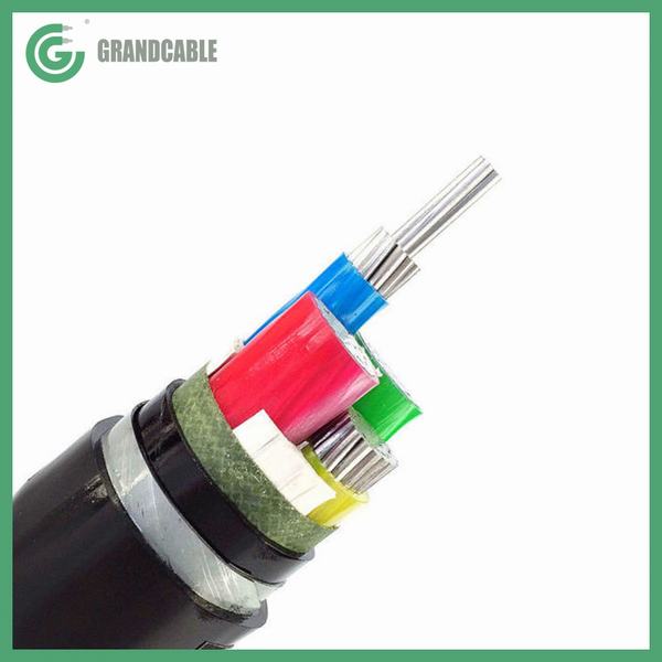 China 
                        Armoured Electrical Aluminum Cable Al/XLPE/STA/PVC 0.6/1kV IEC 60502-1
                      manufacture and supplier
