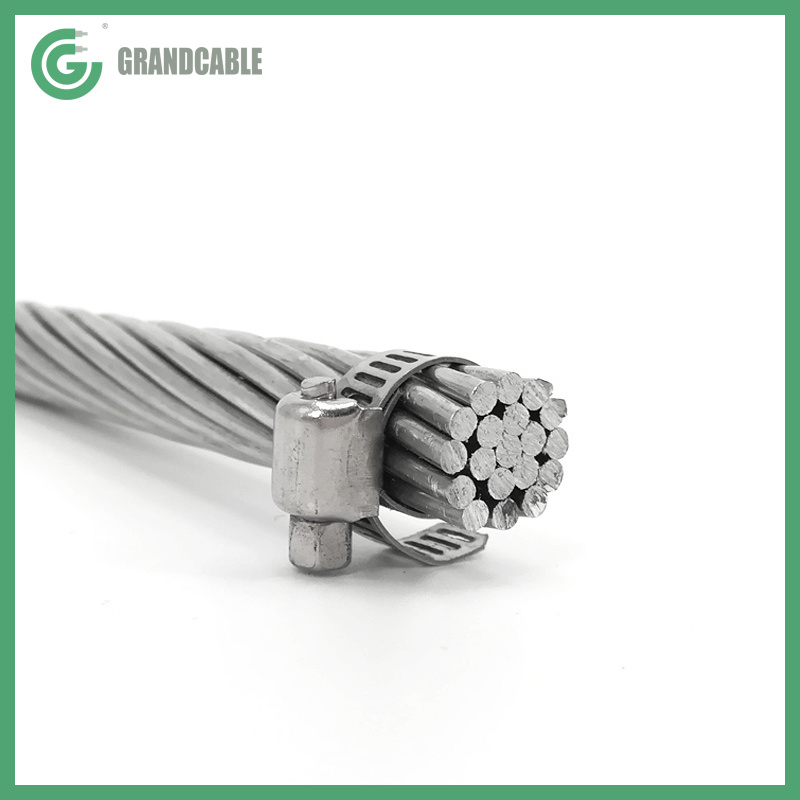 Câble Aster 288 mm2 AAAC Conductor for Medium voltage overhead network  NF C 34-125