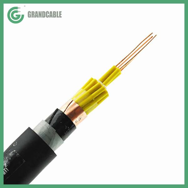 China 
                                 Cinta de cobre flexible se proyectó la cinta de PVC de acero blindado del cable de control 4C*4mm2                              fabricante y proveedor