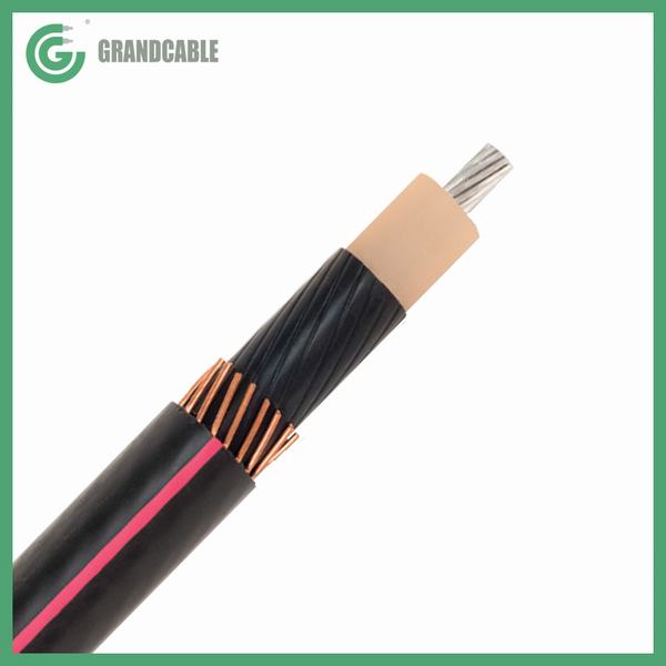 MV-90 UD Cable 15kV Aluminum 1/0AWG 2 Single Conductors Paralleled EPR Insulated Linear Low Density Polyethylene (LLDPE) Jacketed