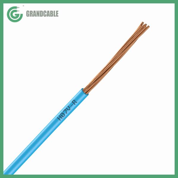China 
                                 Cable rígido H07V-R de 10 mm2, conductores de cobre trenzado sin funda externa, aislamiento de PVC Cable eléctrico para uso general                              fabricante y proveedor