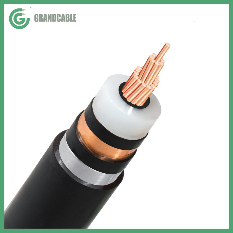 Single Core Copper Aluminum Conductor Medium Voltage MV Power Cable