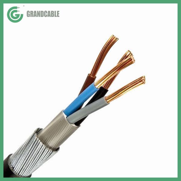 Swa Copper Control Cable 4cx4 mm2 PVC Insulated & Sheathed for 33/11kv Substation