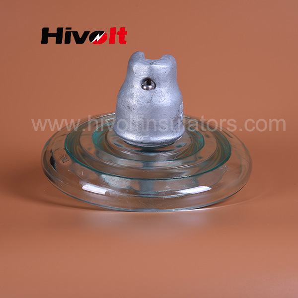 100kn Glass Suspension Disc Insulators for Transmission Lines and Substations