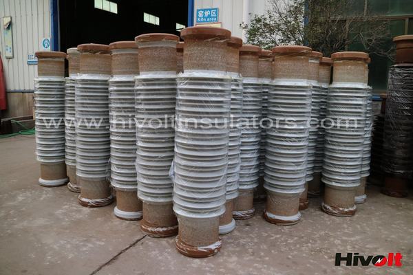 Chine 
                                 700kv isolateurs en porcelaine pour postes électriques de noyau creux                              fabrication et fournisseur