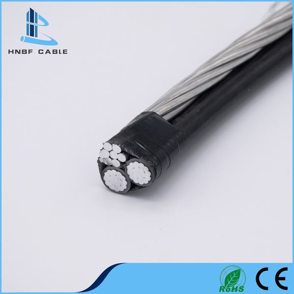 Китай 
                                 (AL/XLPE) Алюминиевый проводник Three-Core стальная проволока 0.6/1 КВ ABC кабель                              производитель и поставщик