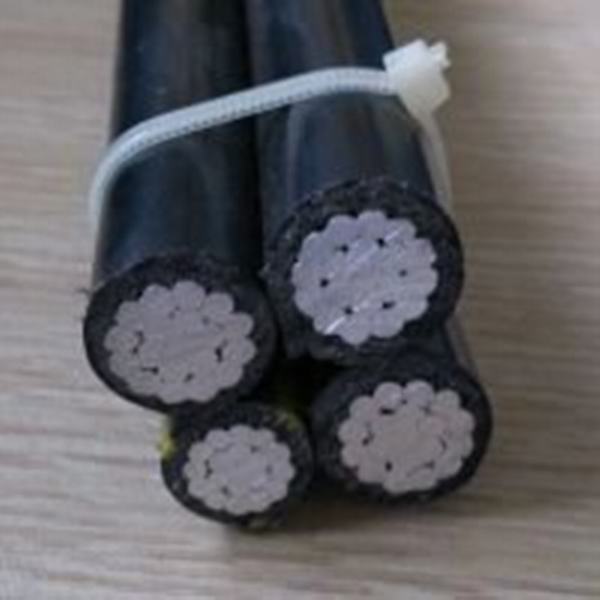 China 
                                 0.6/1.0kv XLPE de conductores de aluminio PE sobrecarga de cable de aislamiento de PVC de 4*120sqmm Cable ABC                              fabricante y proveedor