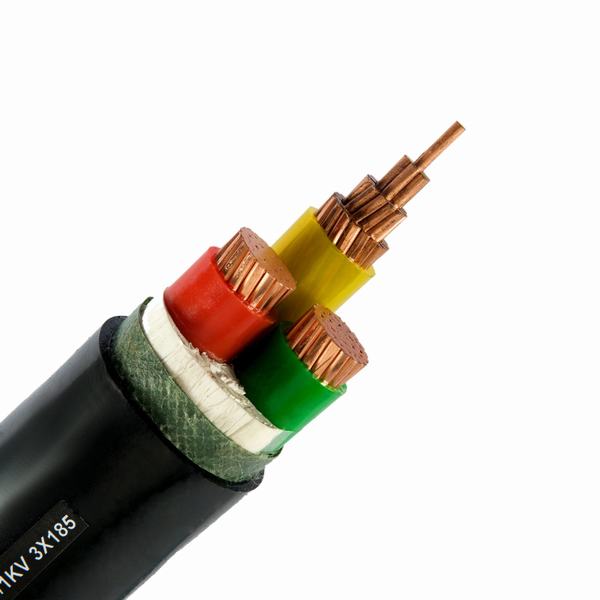 China 
                                 0.6/1kv 150mm2 aislamiento XLPE Conductor de cobre del cable de alimentación de la funda de PVC                              fabricante y proveedor