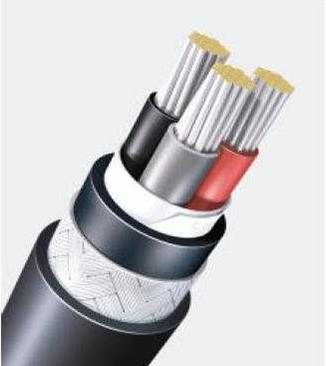 
                0,6/1kV cable-3,6/6kV cable 4 núcleos al/PVC/Sta/PVC cinta de acero de PVC Potencia blindada Cable DIN VDE 0271
            
