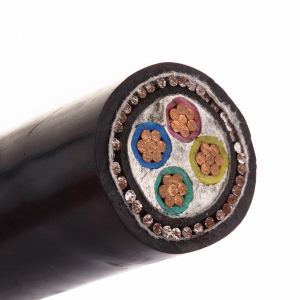 China 
                        0.6/1kv 4X35mm2 XLPE Insulated Power Cable 4 Core Armoured Cable
                      manufacture and supplier