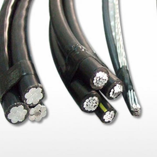 China 
                                 0.6/1kv XLPE de conductores de aluminio de la especificación de aislamiento del cable ABC                              fabricante y proveedor