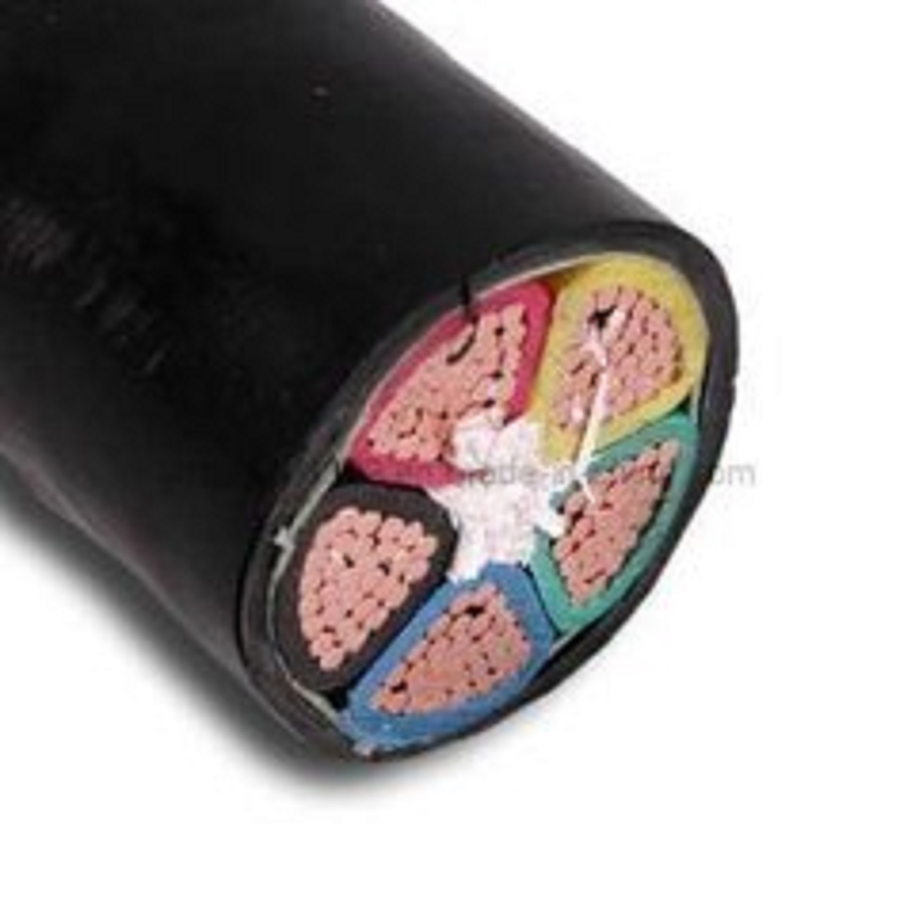 0.6/1kv Copper Cores with XLPE Insulated PVC Sheathed Yjv Power Cable
