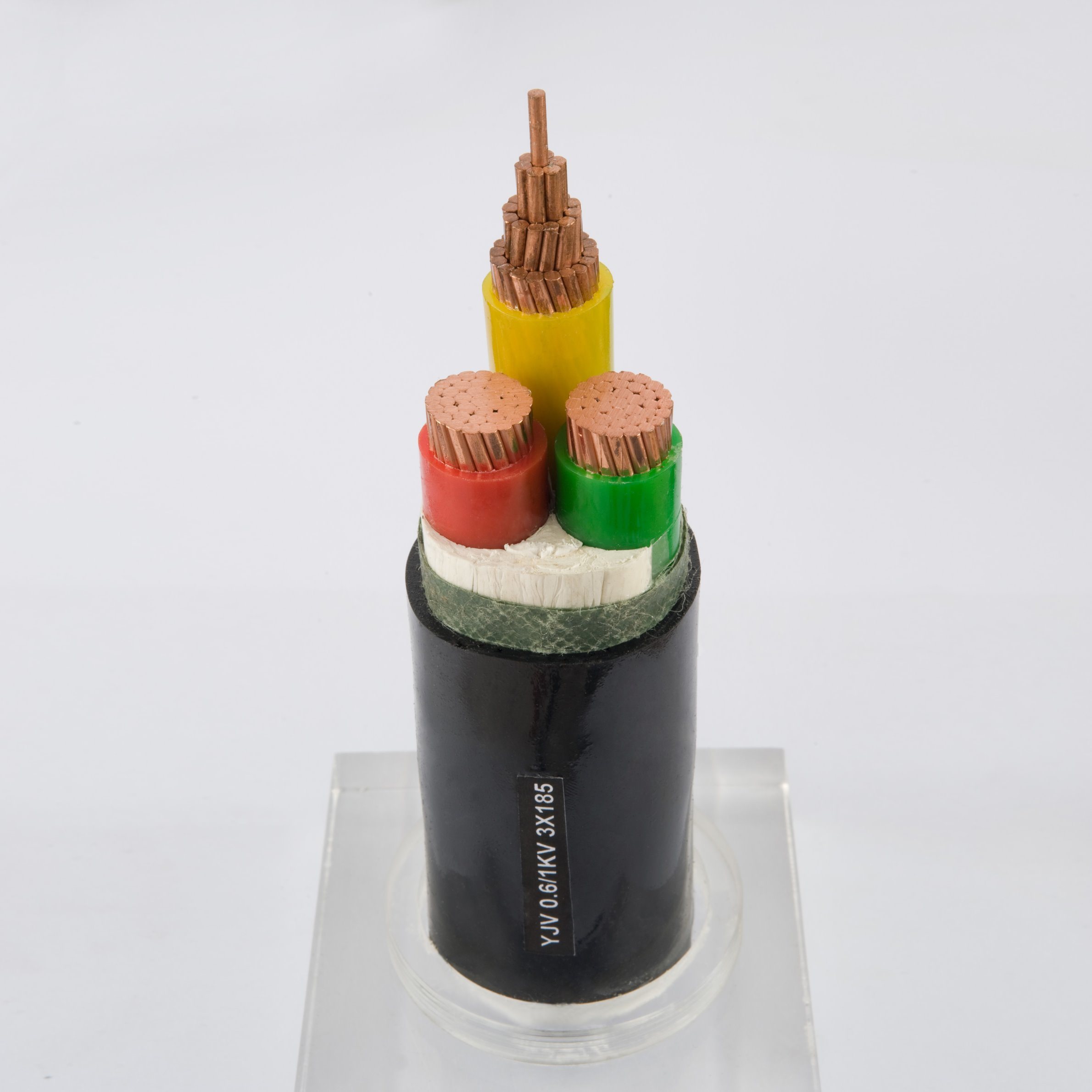China 
                0.6/1kv Cores XLPE Insulated PVC Sheathed Power Cable Yjv/Yjlv
              manufacture and supplier