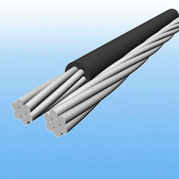 China 
                        0.6/1kv PE Insulated Druplex Service Drop Cable
                      manufacture and supplier