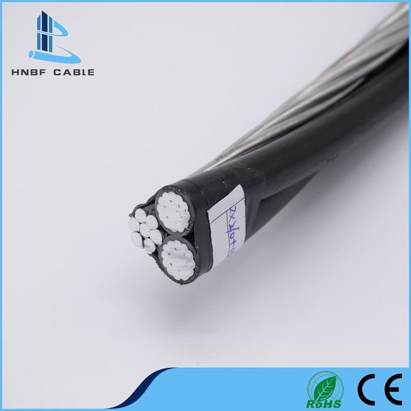 1*35+35 mm2 (7/2.5mm) IEC Standard Aerial Bundled Cable ABC Cable
