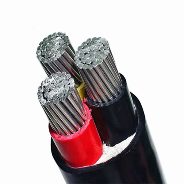 
                                 1000V 3x185mm2 de conductores de aluminio aislamiento XLPE Cable de alimentación de revestimiento de PVC                            