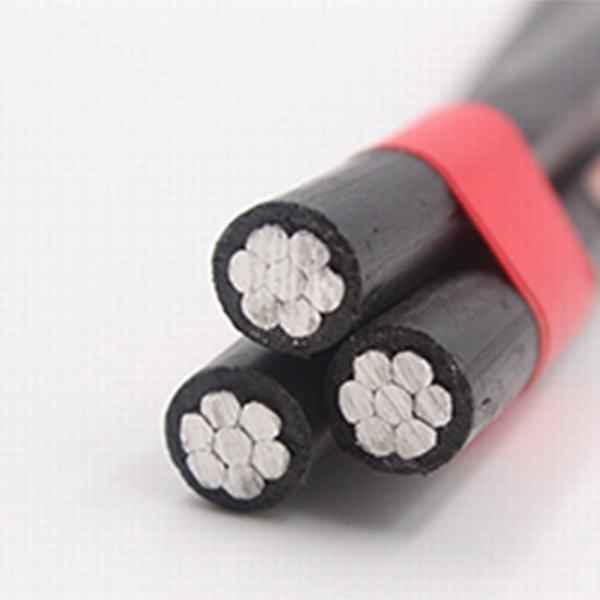 China 
                        1000V Caai 2X35+1X16mm2 Aluminum AAC XLPE Overhead Power Cable
                      manufacture and supplier