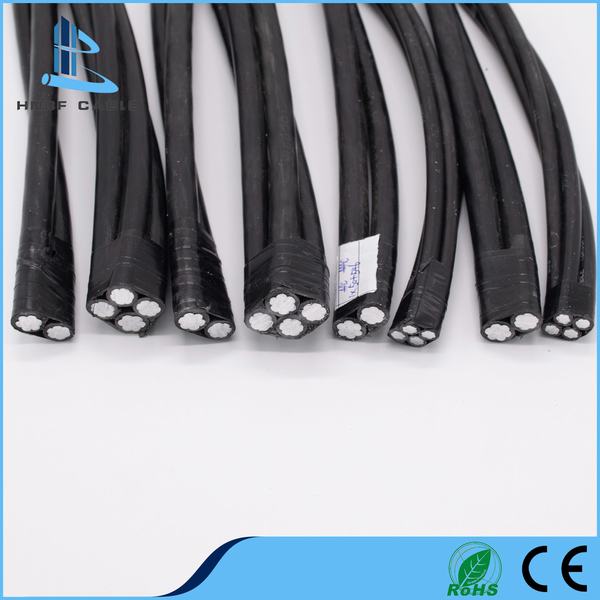 China 
                                 2*10 AWG+10AWG triple techo aislante XLPE Cable Eléctrico Cable ABC                              fabricante y proveedor