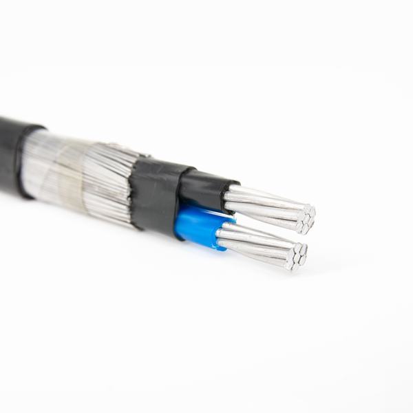 2*8AWG ASTM Aluminium or Copper Conductor XLPE Insulated Concentric Cable
