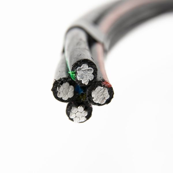 2*8AWG Duplex Aerial Bundle Cable XLPE Insulated ABC Cable