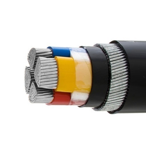 4 Cores Aluminium/Copper Conductor PVC or XLPE Insulated PVC Sheathed Power Cable