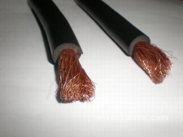 China 
                        450/750V Flexible Copper Conductor Rubber Insulated Electrical Cable Welding Cable
                      manufacture and supplier