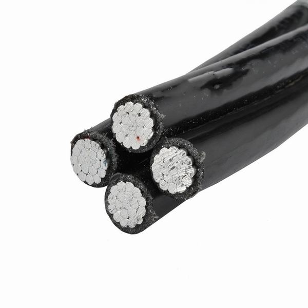 China 
                        600/1000V 4*95mm2 Aluminum Insulated Overhead Cable
                      manufacture and supplier