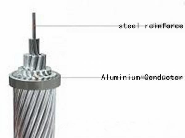 China 
                                 95mm2 el Conductor de aluminio reforzado de acero de Cable Eléctrico Precio por metro                              fabricante y proveedor