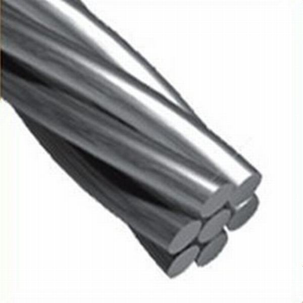 
                                 La norma ASTM A475 Cable de acero galvanizado de 5/8 de pulgada Strand (GSW) permanecen en el cable                            