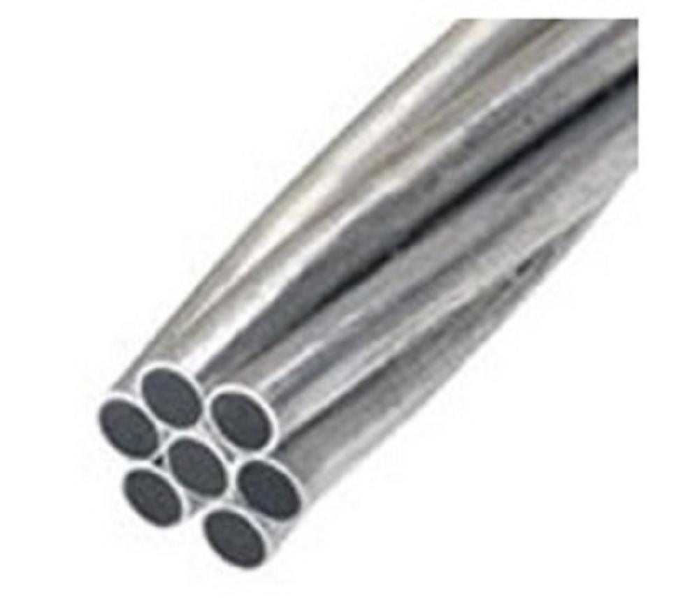 
                ASTM Standard 8 AWG Aluminium-beschichteter Stahlleiter ACS, Überkopfausführung Erdungskabel
            