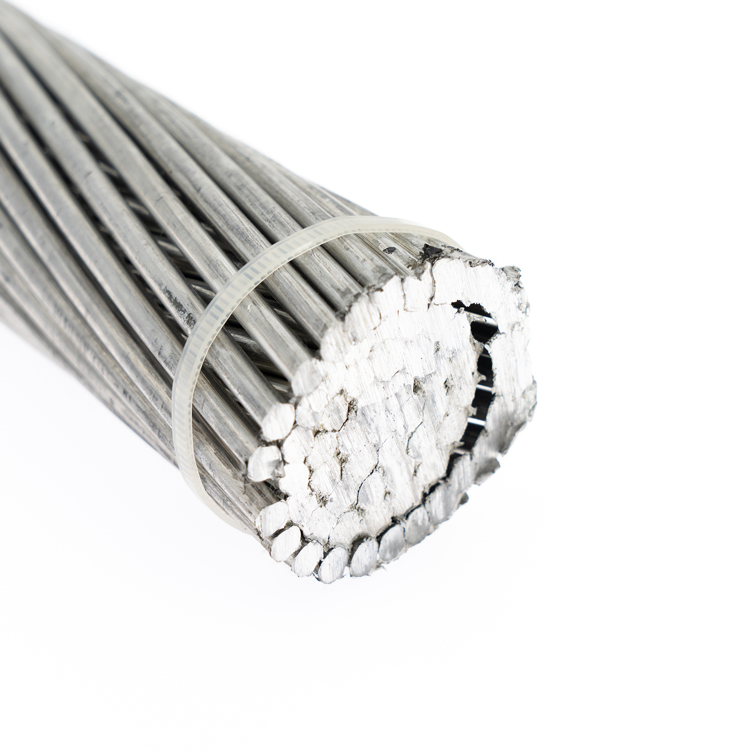China 
                Cable eléctrico de aleación de aluminio AAAC Bare conductor reforzado de acero ACSR
              fabricante y proveedor