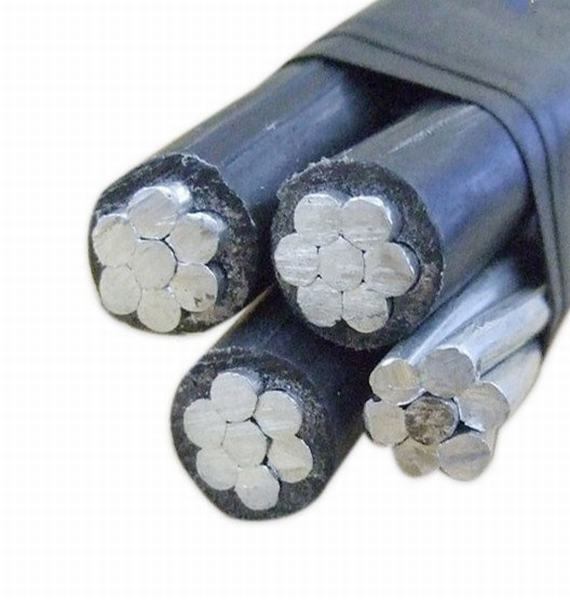 China 
                                 Cabo de alumínio com XLPE PE isolamento de PVC Quadruplex superior de fio eléctrico cabo ABC                              fabricação e fornecedor