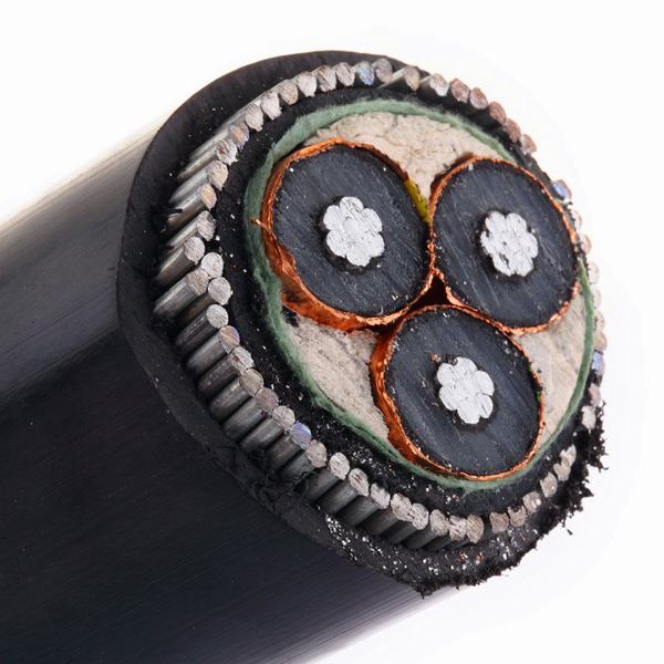 Aluminum Conductor PVC XLPE Insulated PVC Sheathed Steel Tape\Wire Aluminum Wire Armoured Three Cores Underground 3*1.5-3*630mm2 Power Cable