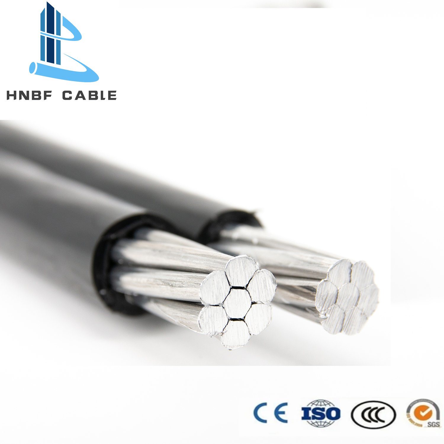 Best Price 0.6/1kv 2X25+1X25mm2 ABC Cable IEC NFC Standard Aerial Bundle Cable XLPE Insulated