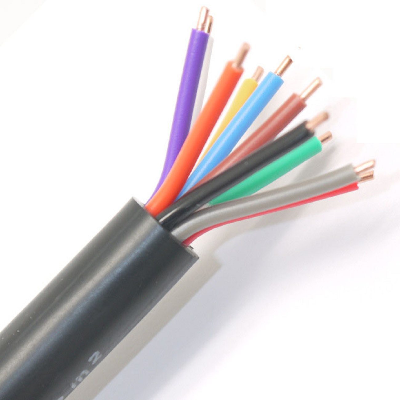 
                Câble de commande VDE câble de commande standard PVC/PVC avec code numérique
            