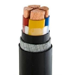 Electrical Transmission Line Copper Conductor XLPE Insulated PVC Sheath Armoured Power Cable
