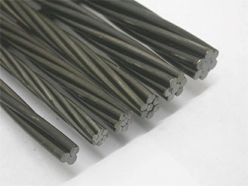 Chine 
                Fil d′acier haute tension BS Standard 19/1.00 galvanisé revêtement zinc Câble Guy GSW
              fabrication et fournisseur
