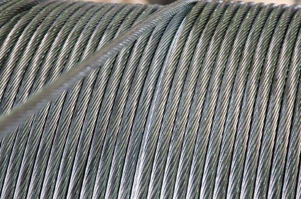 Cina 
                                 Cavo di ancoraggio rivestito galvanizzato del collegare di terra dello zinco del filo di acciaio di alto tensionamento                              produzione e fornitore