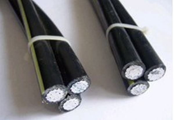Low Voltage Aluminium Core PE Insulated Aerial Bundled ABC Cable