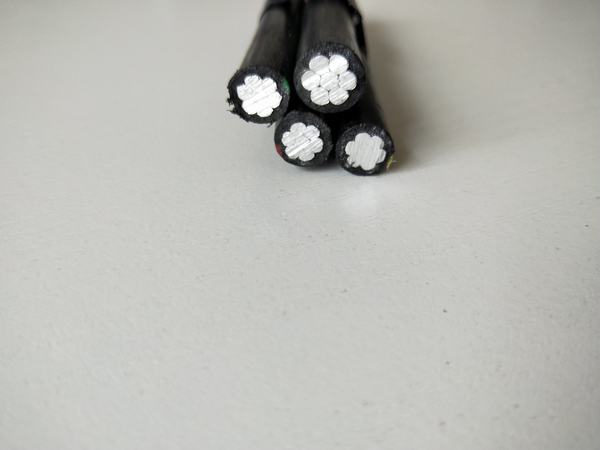 Chine 
                                 Tension faible conducteur aluminium XLPE PE isolés en PVC 3*35 sqmm+54.6Passage câble ABC                              fabrication et fournisseur