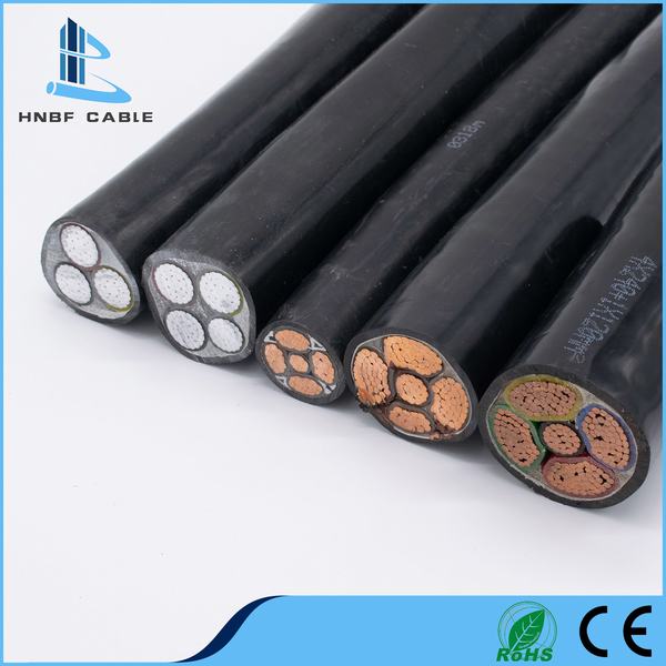 Low Voltage Copper/Aluminum Conductor XLPE/PVC Insulation Electric Power Cable