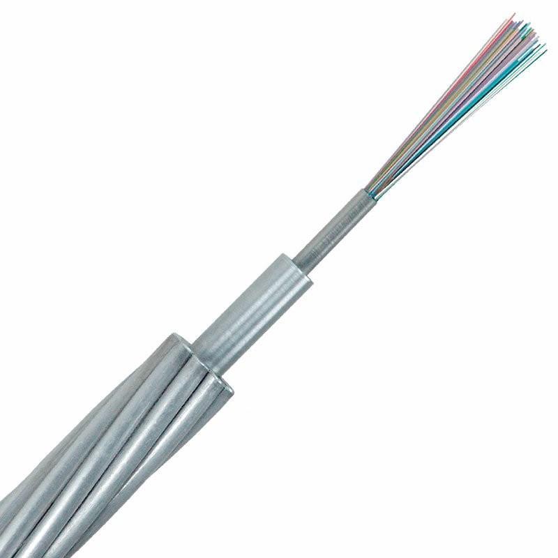 
                OPGW 24b1-40 провод заземления оптического композитного оптоволоконного кабеля
            