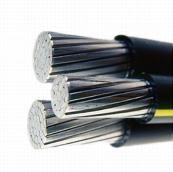 China 
                                 PE/XLPE isolierte das drei Kern-obenliegenden Kabel-Aluminium-Leiter                              Herstellung und Lieferant