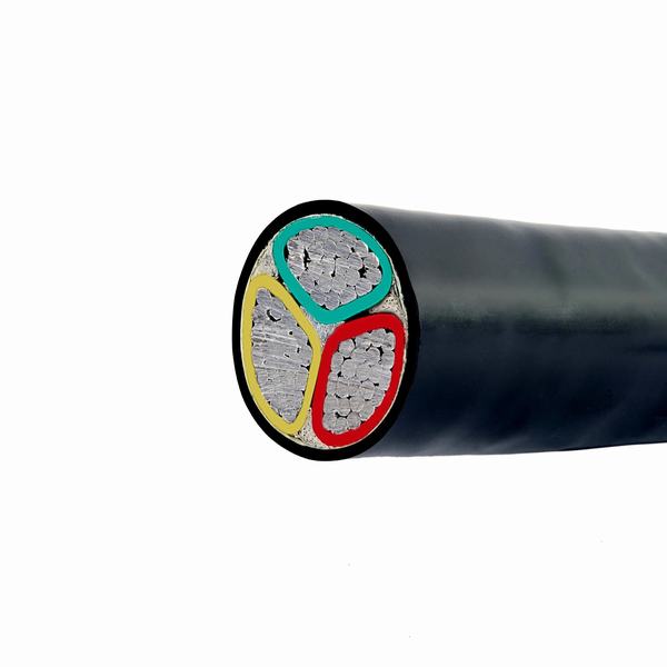 Three-Core AAAC Conductor XLPE/PVC Insulated PVC Sheathed Power Cable