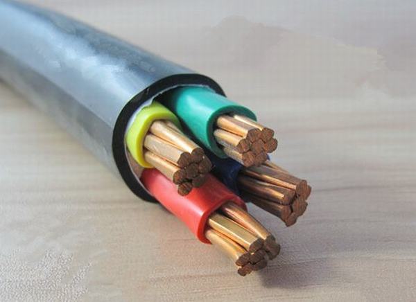 Underground transmission Electrical Wire Copper Conductor XLPE Insulated Power Cable