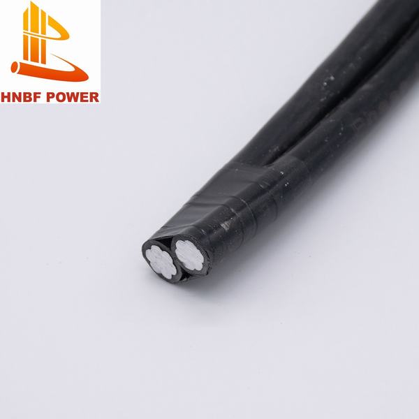 0.6/1kv Aluminum Alloy Conductor XLPE Insulation 1X16+16mm2 Aerial Bundled ABC Cable