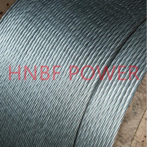 
                        1*7, 19, 37 Steel Strands 3/16 Inch Diameter ASTM A475 Galvanized Steel Wire Core for ACSR
                    